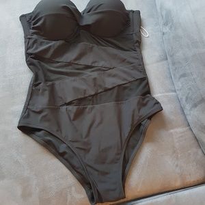 one piece mesh swimsuit
